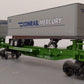 Lionel 6-52041 O Gauge LOTS 1994 Burlington Northern TTUX Flat Car with Trailers EX/Box