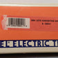 Lionel 6-52041 O Gauge LOTS 1994 Burlington Northern TTUX Flat Car with Trailers EX/Box