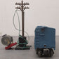 Lionel 3530 Vintage O Electromotive Car with Extension Searchlight VG/Box