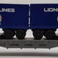 Lionel 6-16323 O Gauge Lionel Lines Flatcar w/ Trailers LN/Box