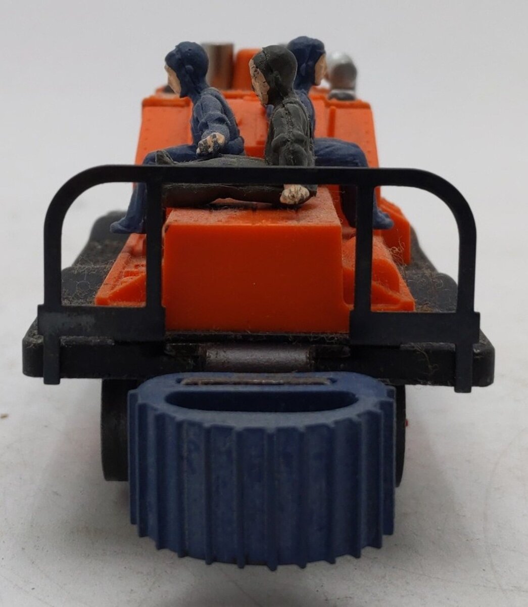Lionel 50 Vintage O Gauge Postwar Motorized Gang Car w/3 Figures VG/Box