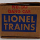 Lionel 50 Vintage O Gauge Postwar Motorized Gang Car w/3 Figures VG/Box