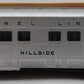 Lionel 2423 Vintage O Lionel Lines Hillside Lighted Observation Car w/Silvr Roof VG/Box