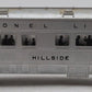 Lionel 2423 Vintage O Lionel Lines Hillside Lighted Observation Car w/Silvr Roof VG/Box