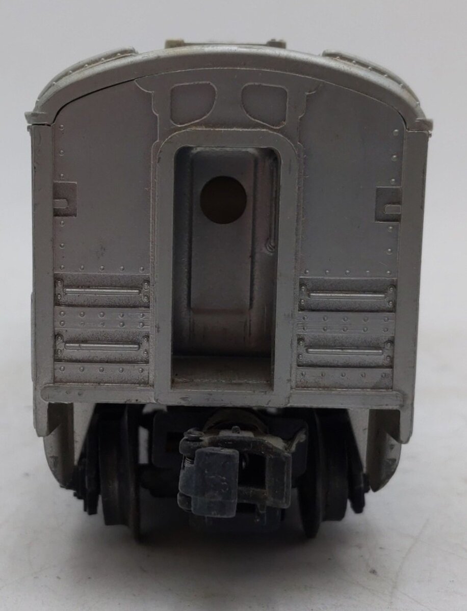 Lionel 2423 Vintage O Lionel Lines Hillside Lighted Observation Car w/Silvr Roof VG/Box