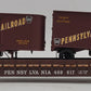 Lionel 6-17582 O Gauge Pennsylvania PS-4 Flatcars w/ Piggyback Trailer #469617 EX/Box