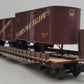 Lionel 6-17582 O Gauge Pennsylvania PS-4 Flatcars w/ Piggyback Trailer #469617 EX/Box