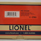 Lionel 6-37063 O Gauge Pennsylvania Speeder Motorized Unit EX/Box