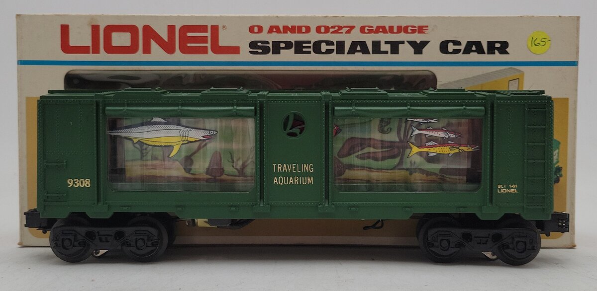 Lionel 6-9308 O Gauge Operating Aquarium Car EX/Box