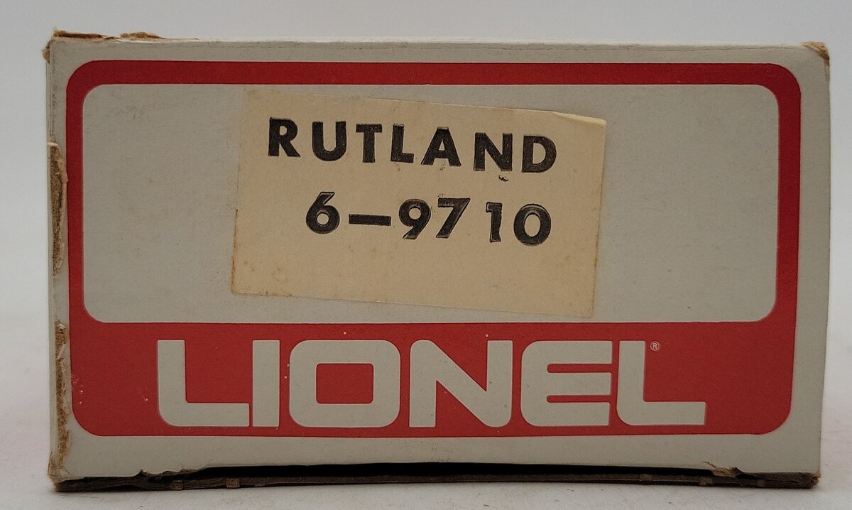 Lionel 6-9710 O Gauge Rutland Boxcar EX/Box