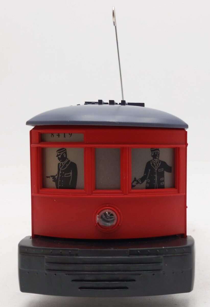 Lionel 6-18419 O Gauge Lionelville Red Operating Trolley #8419 LN/Box