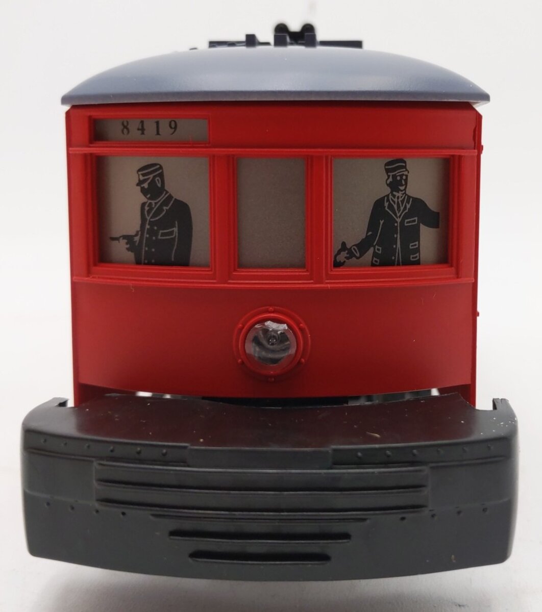 Lionel 6-18419 O Gauge Lionelville Red Operating Trolley #8419 LN/Box