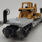 Lionel 6-16935 O Gauge Union Pacific Flatcar with Ertl Bulldozer EX/Box