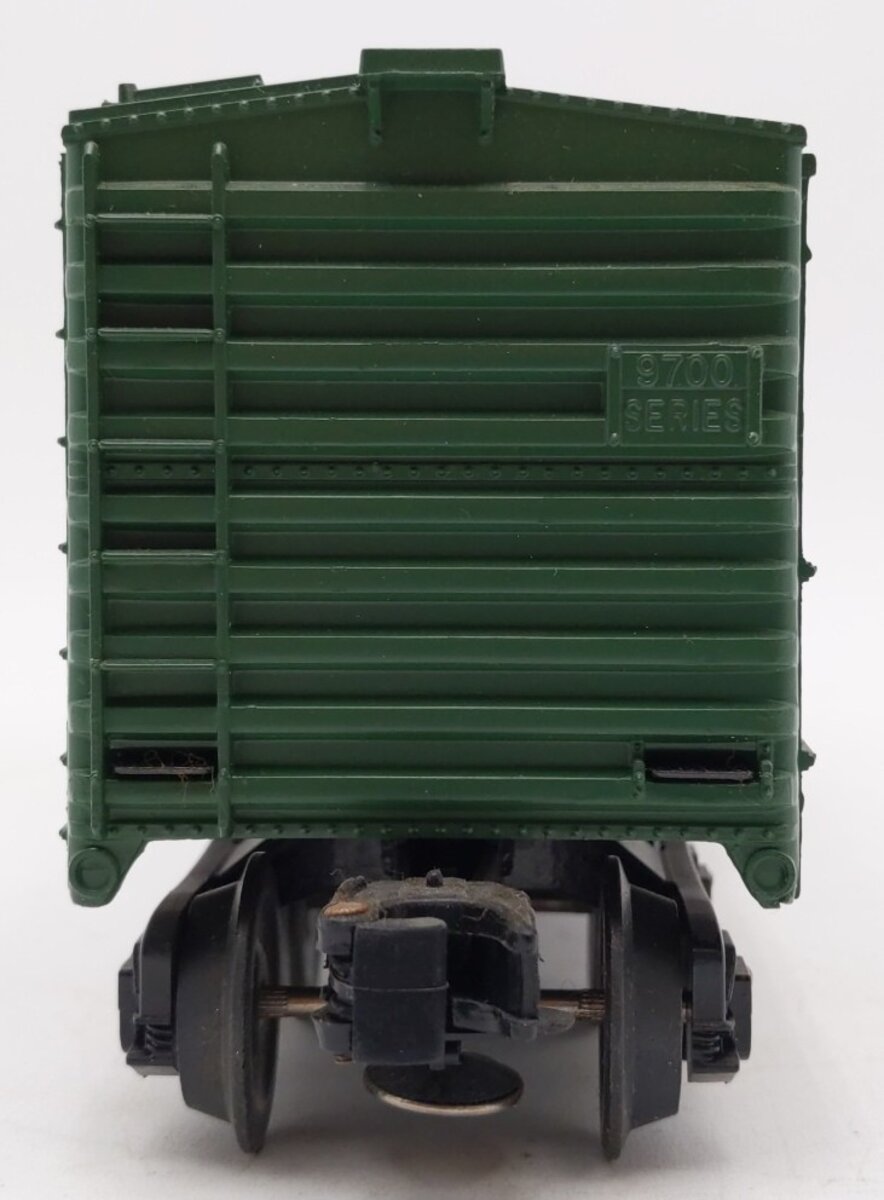 Lionel 6-9465 O Gauge AT&SF Green Boxcar EX