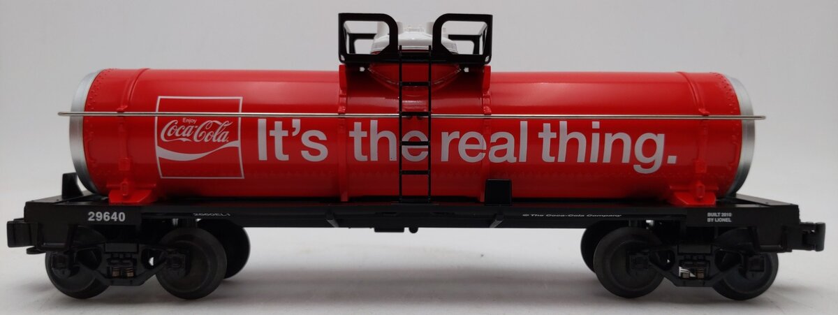Lionel 6-29640 O-27 Coca-Cola Tank Car LN/Box