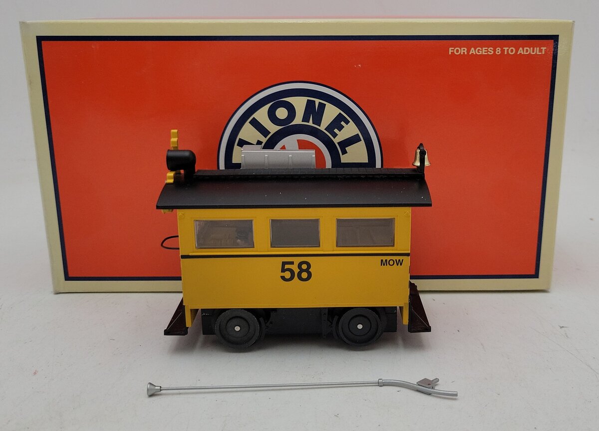 Lionel 6-18492 O Gauge Mow Rail Bonder #58 EX/Box