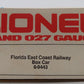 Lionel 6-9443 O Gauge Florida East Coast Boxcar LN/Box
