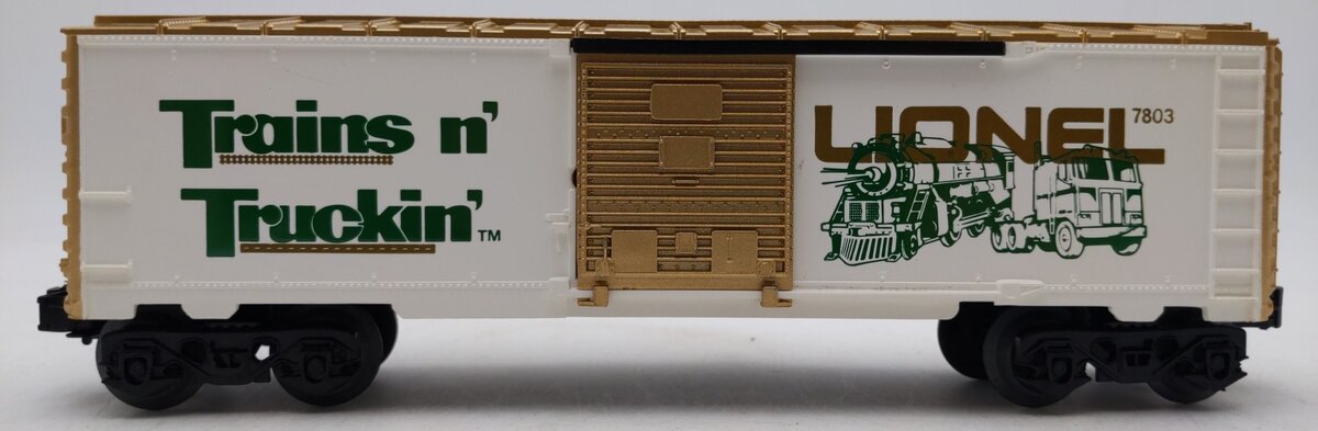 Lionel 6-7803 O Gauge Trains 'n Truckin' Boxcar LN/Box