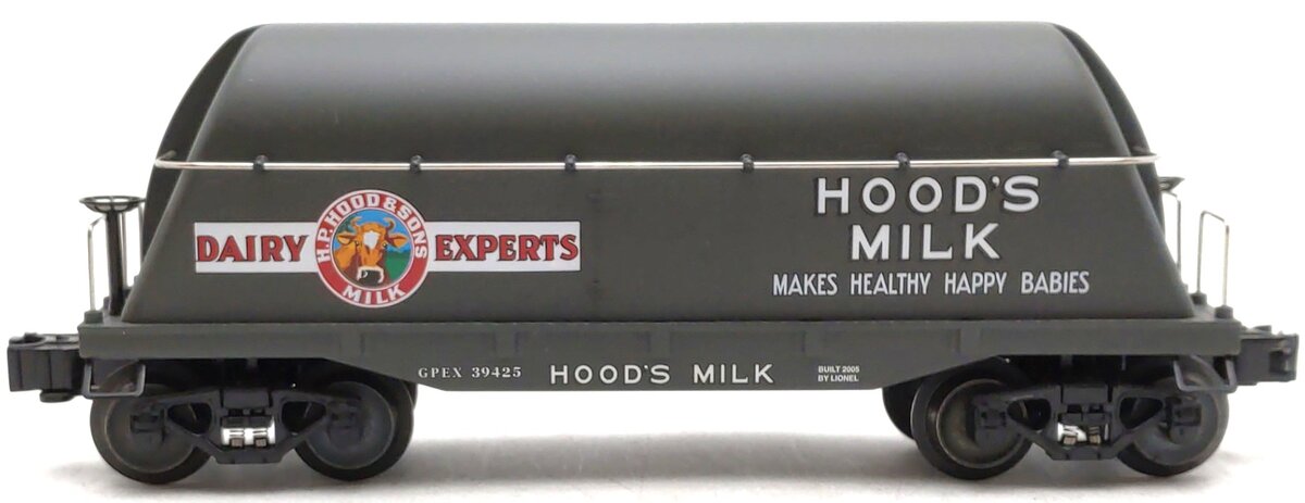 Lionel 6-39425 O Gauge Hood's Flatcar w/Milk Container LN/Box