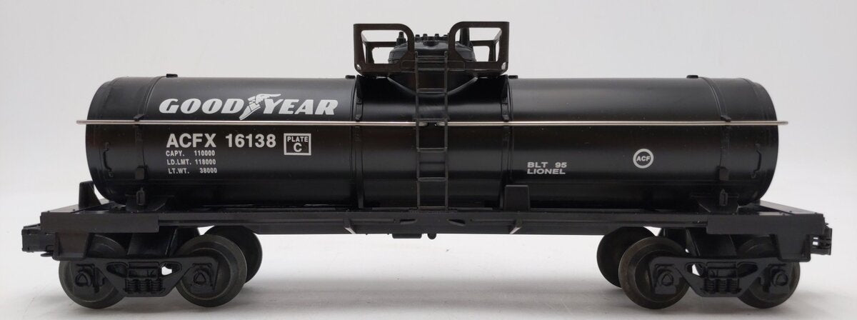 Lionel 6-16138 O Gauge ACFX Goodyear Single Dome Tank Car #16138 LN/Box