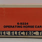 Lionel 6-9224 O Gauge Churchill Downs Operating Horse Car Set EX/Box