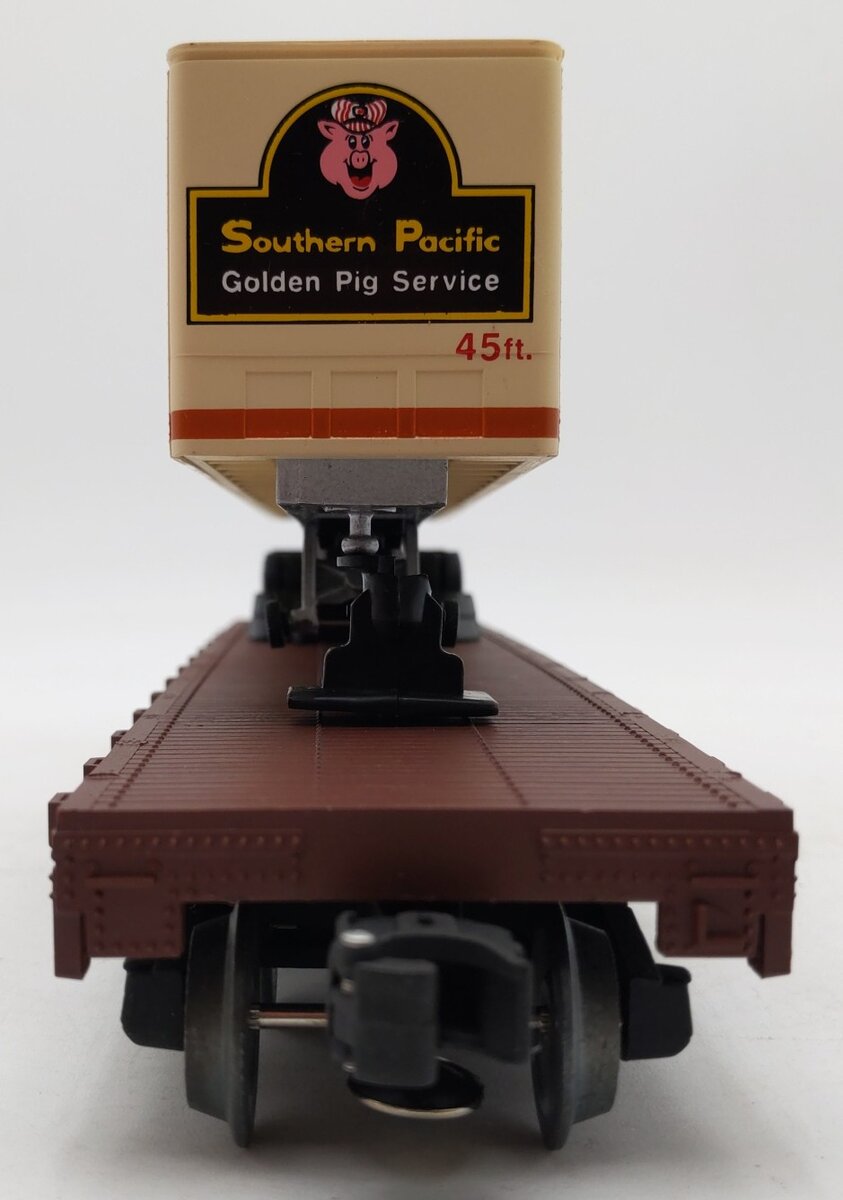 Lionel 6-17889 O Gauge TTOS Southern Pacific Flatcar with Trailer #15791 EX/Box
