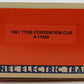 Lionel 6-17889 O Gauge TTOS Southern Pacific Flatcar with Trailer #15791 EX/Box