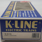 K-Line K-6172 O Gauge Illuminated X'Mas Caboose LN/Box