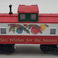 K-Line K-6172 O Gauge Illuminated X'Mas Caboose LN/Box