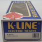 K-Line K-6172 O Gauge Illuminated X'Mas Caboose LN/Box