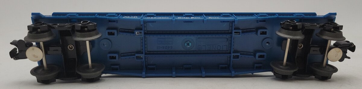Lionel 6-16307 O Gauge Nickel Plate Road Flatcar with Trailers EX/Box