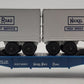 Lionel 6-16307 O Gauge Nickel Plate Road Flatcar with Trailers EX/Box