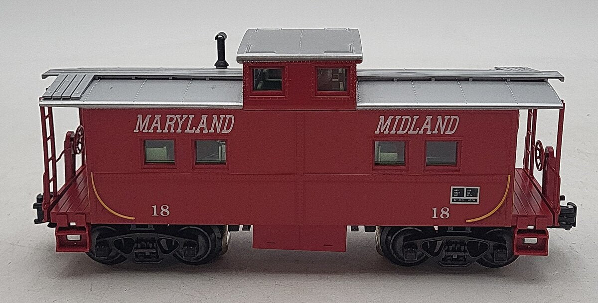 Weaver U2936LD O Gauge Maryland Midland Northeastern Caboose #18 LN/Box