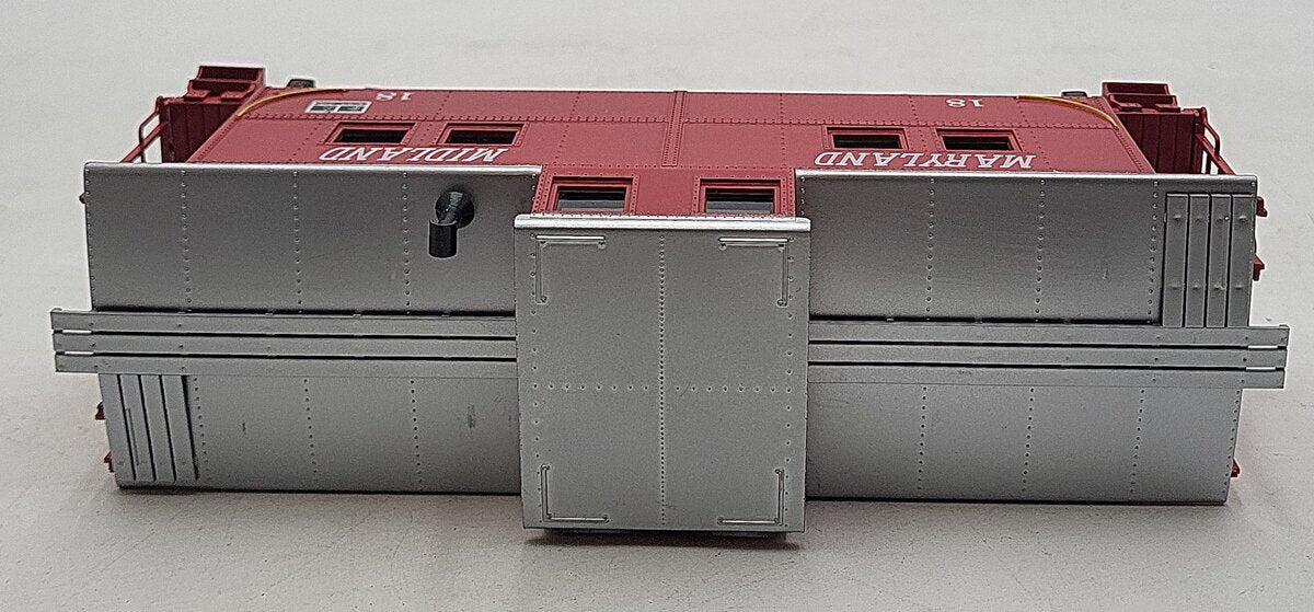 Weaver U2936LD O Gauge Maryland Midland Northeastern Caboose #18 LN/Box