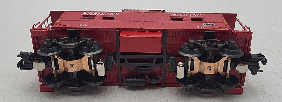 Weaver U2936LD O Gauge Maryland Midland Northeastern Caboose #18 LN/Box