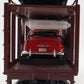 MTH 30-7628 O Gauge Auto Carrier Flatcar with 4 Ertl Cars #4952 EX/Box