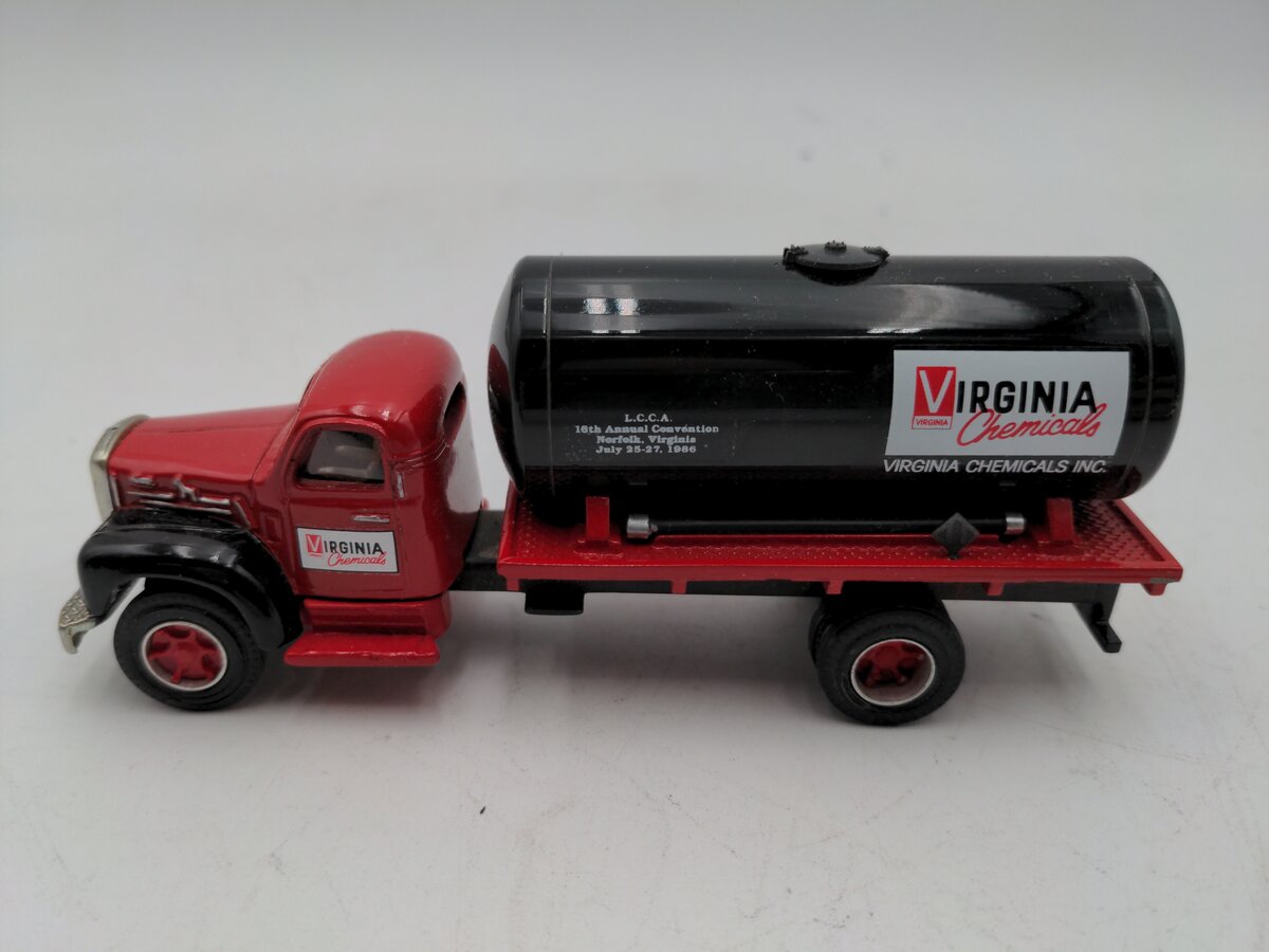 DeHanes #800 L.C.C.A. Mack B Tank Truck Virginia Chemicals 1986 LN