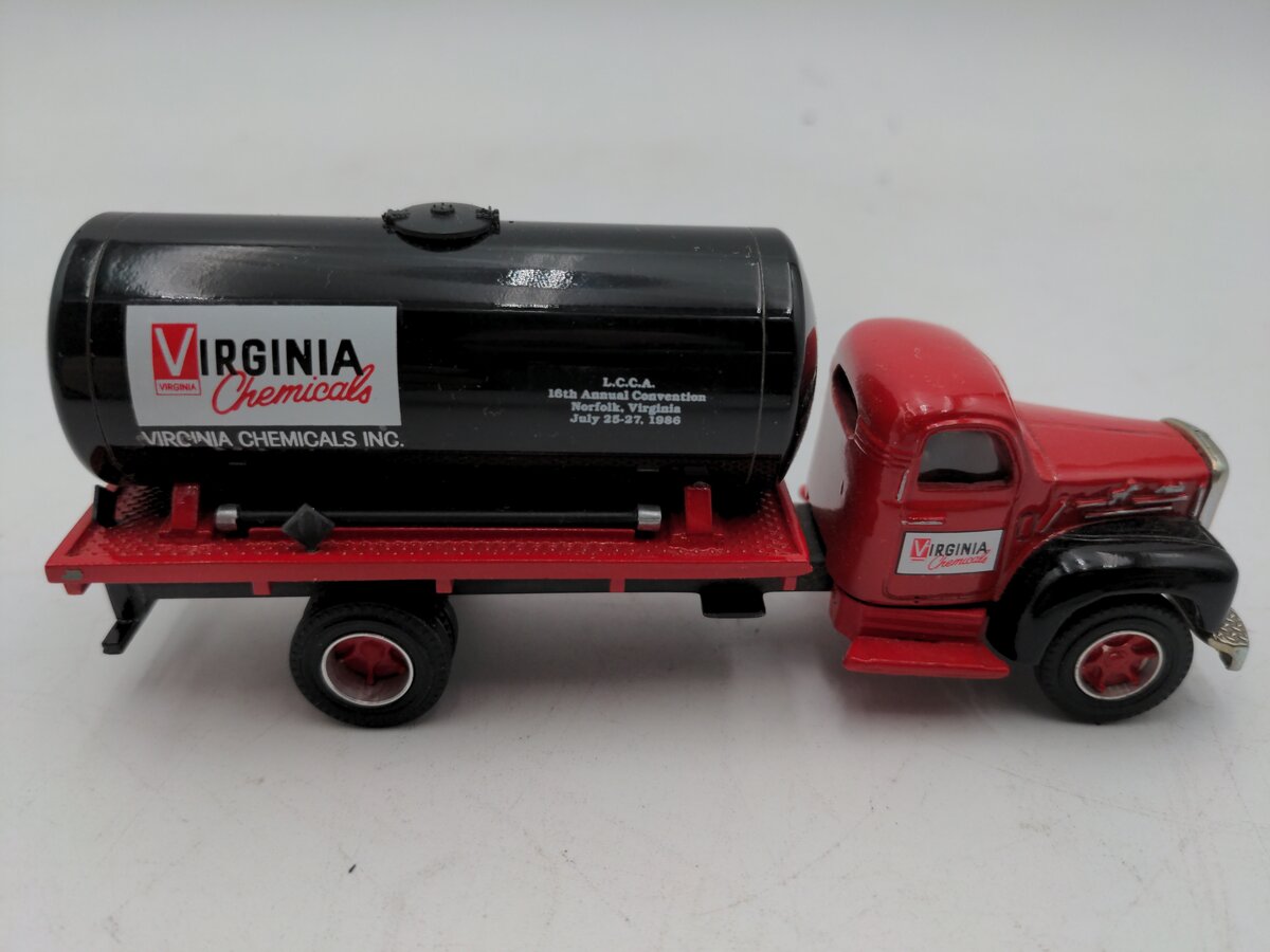 DeHanes #800 L.C.C.A. Mack B Tank Truck Virginia Chemicals 1986 LN