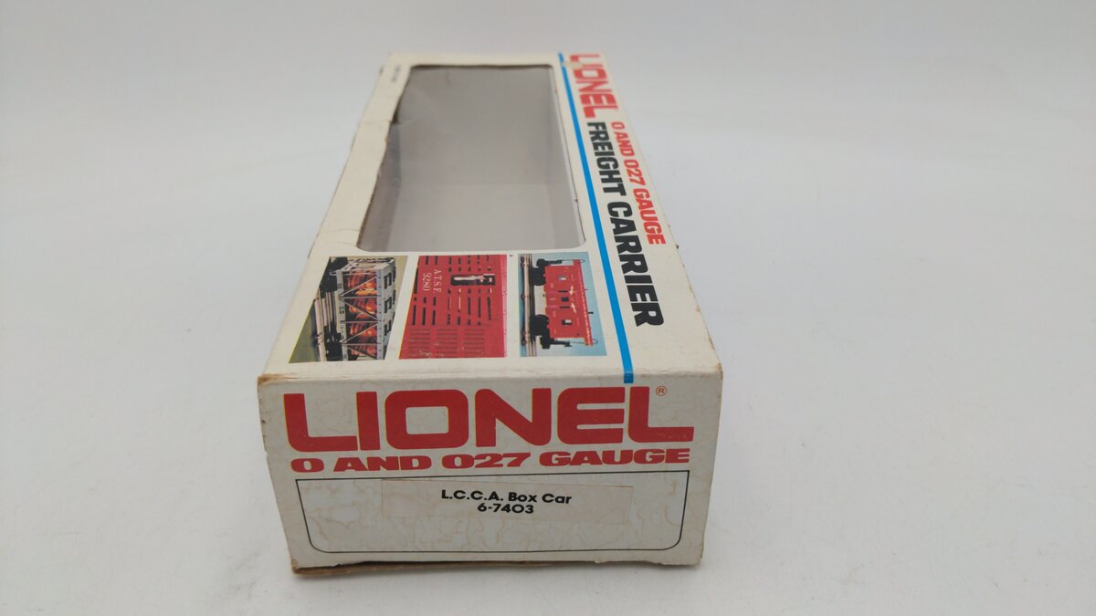 Lionel 6-7403 O Gauge L.C.C.A 1984 LNAC Boxcar EX/Box