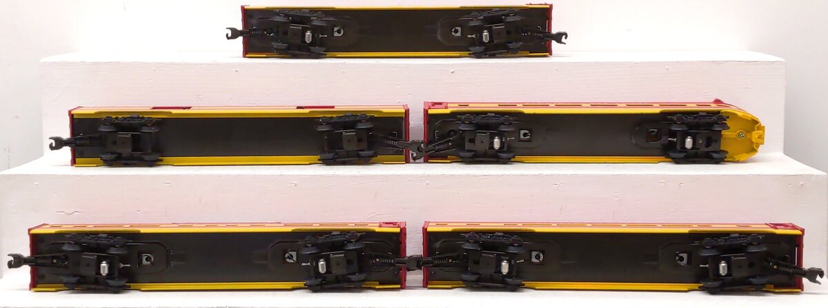 MTH 20-6005 O Florida East Coast 60' Aluminum Passenger Car Set (Set of 5) EX/Box