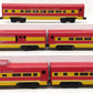 MTH 20-6005 O Florida East Coast 60' Aluminum Passenger Car Set (Set of 5) EX/Box