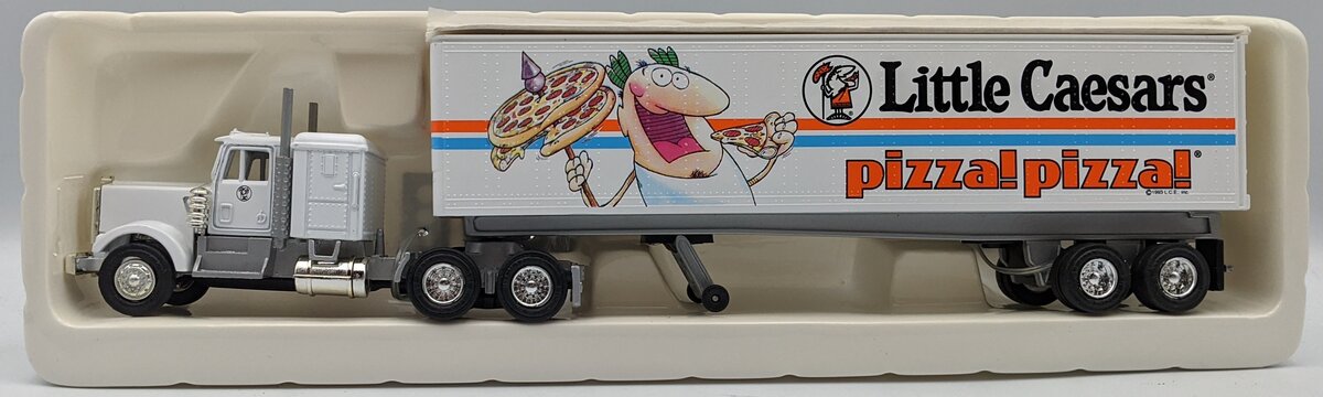 Lionel 6-12864 O / O27 Gauge Little Caesars Tractor & Trailer Die Cast & Plastic NIB
