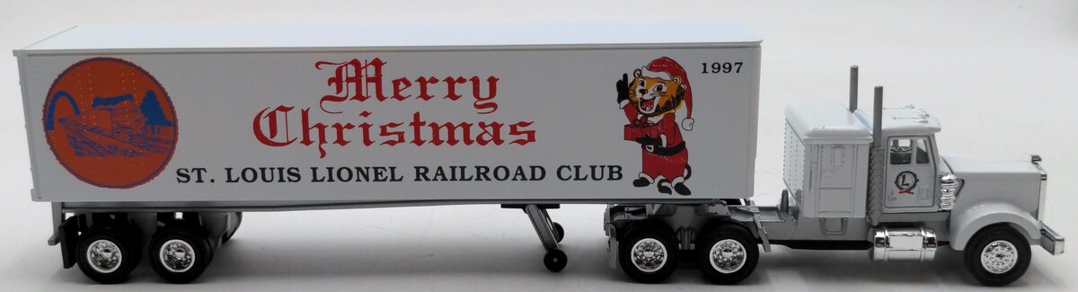 Lionel 5-2136A O Scale Railraod Club St. Louis Christmans Special Truck/Trailer LN/Box