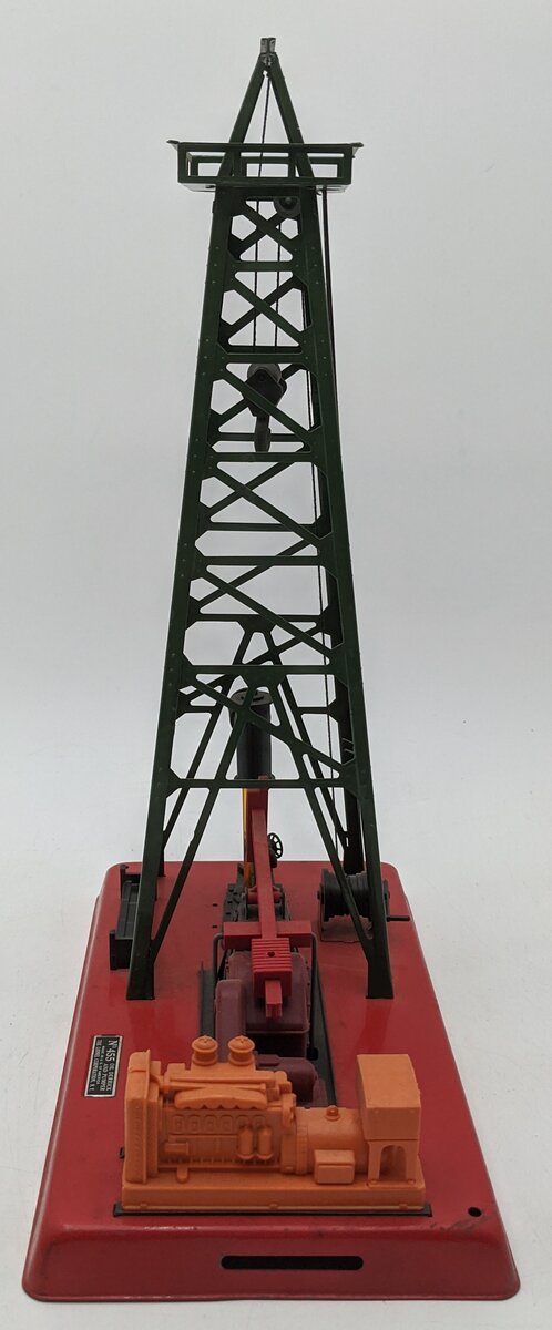 Lionel 455 Vintage O Operating Oil Derrick and Pumper VG