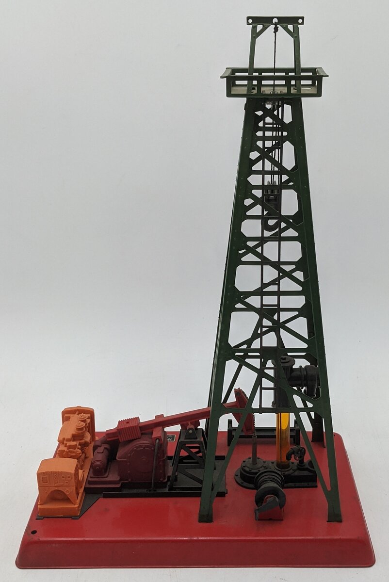 Lionel 455 Vintage O Operating Oil Derrick and Pumper VG