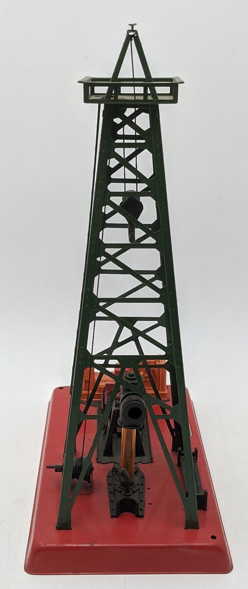 Lionel 455 Vintage O Operating Oil Derrick and Pumper VG