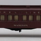 Lionel 2627 Vintage O Lionel Line  Madison Heavyweight Passenger Car VG