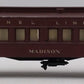 Lionel 2627 Vintage O Lionel Line  Madison Heavyweight Passenger Car VG
