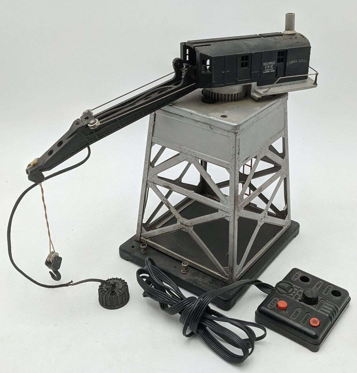 Lionel 182 Vintage O Gantry Crane w/Gray Smoke Stack