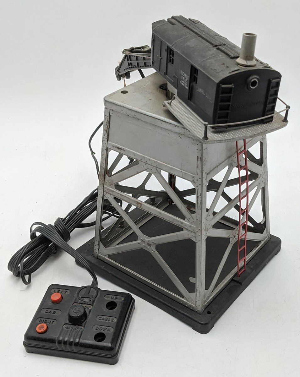 Lionel 182 Vintage O Gantry Crane w/Gray Smoke Stack